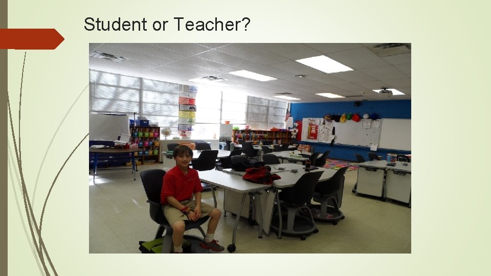 Student or Teacher? 