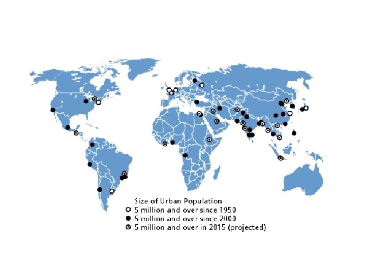 Urban Geography Where are cities located and why