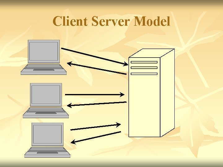 Client Server Model 