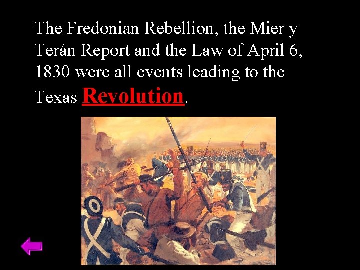 The Fredonian Rebellion, the Mier y Terán Report and the Law of April 6,