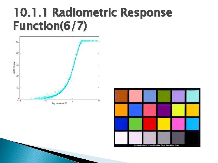 10. 1. 1 Radiometric Response Function(6/7) 