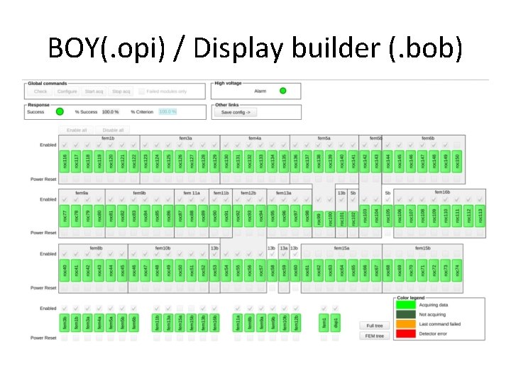 BOY(. opi) / Display builder (. bob) BOY(. opi) / Display builder (. bob)
