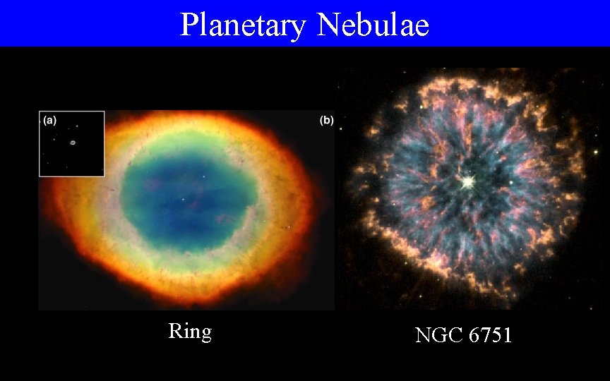 Planetary Nebulae Ring NGC 6751 