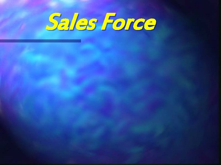 Sales Force 