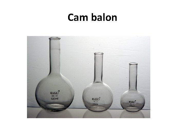 Cam balon 