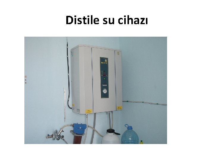 Distile su cihazı 