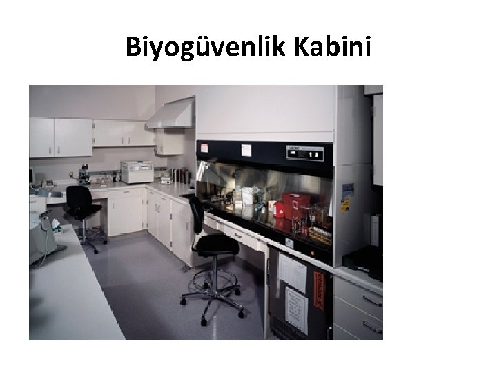 Biyogüvenlik Kabini 