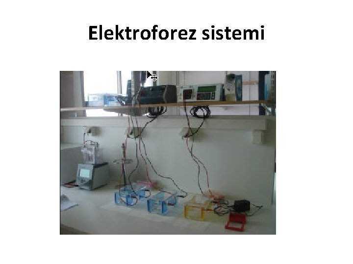 Elektroforez sistemi 