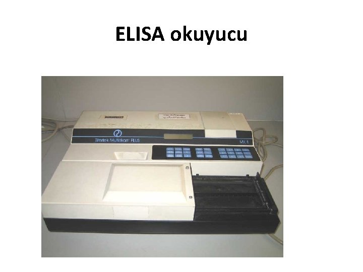 ELISA okuyucu 