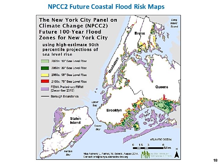 NPCC 2 Future Coastal Flood Risk Maps 18 