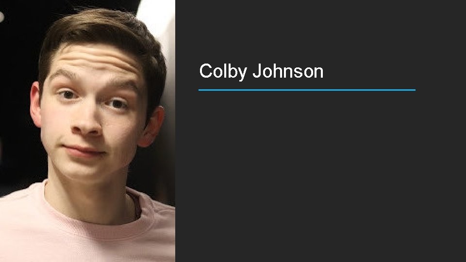 Colby Johnson 