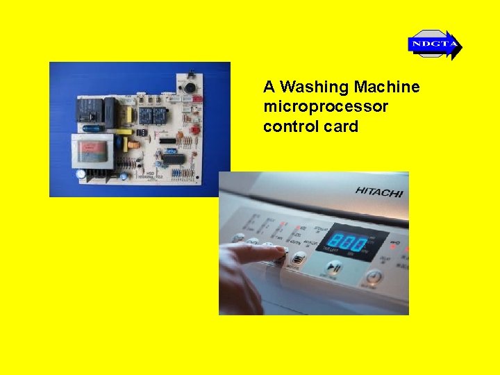 A Washing Machine microprocessor control card 