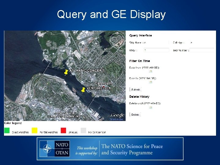 Query and GE Display 