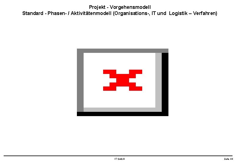 Projekt - Vorgehensmodell Standard - Phasen- / Aktivitätenmodell (Organisations-, IT und Logistik – Verfahren)