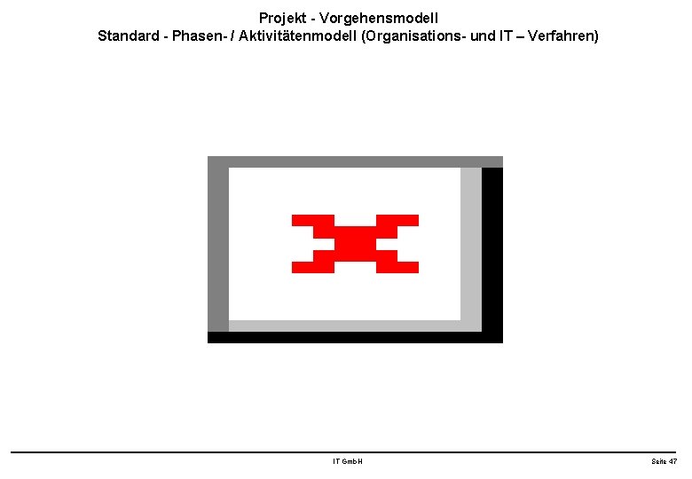 Projekt - Vorgehensmodell Standard - Phasen- / Aktivitätenmodell (Organisations- und IT – Verfahren) IT