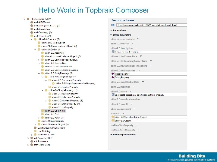 Hello World in Topbraid Composer 
