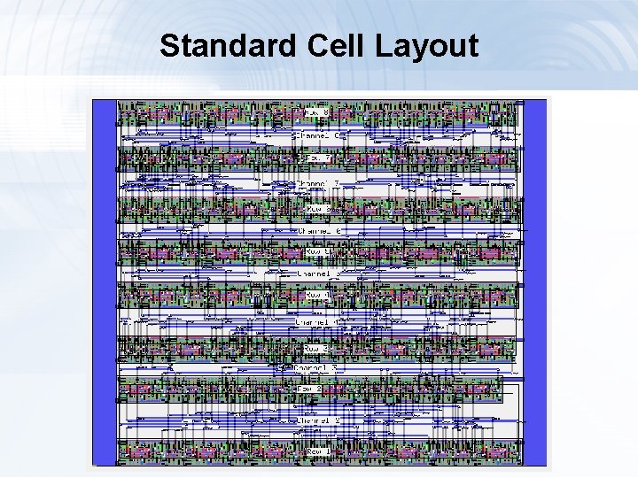 Standard Cell Layout 