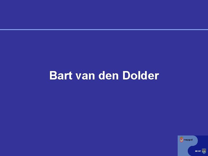 Bart van den Dolder 