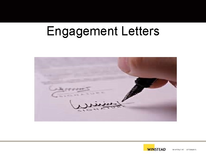Engagement Letters 