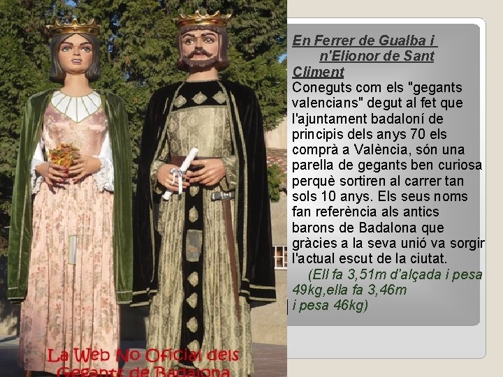  En Ferrer de Gualba i n'Elionor de Sant Pulse para editar los Climent
