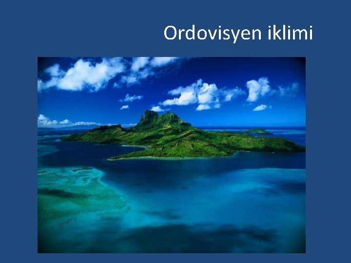 Ordovisyen iklimi 