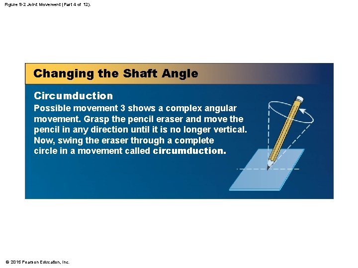 Figure 9 -2 Joint Movement (Part 4 of 12). Changing the Shaft Angle Circumduction Figure 9 -2 Joint Movement (Part 4 of 12). Changing the Shaft Angle Circumduction