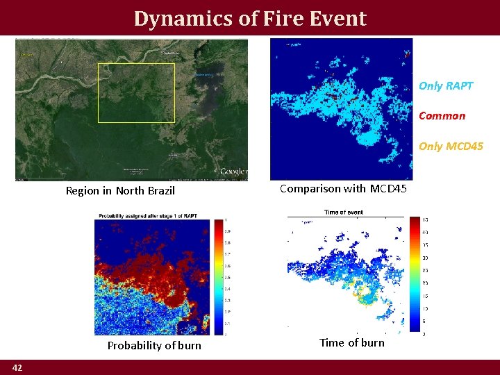 Dynamics of Fire Event Only RAPT Common Only MCD 45 Region in North Brazil