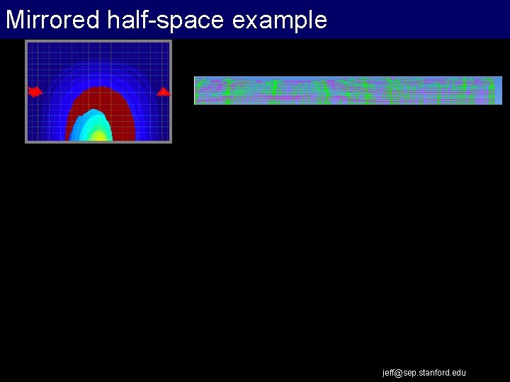 Mirrored half-space example jeff@sep. stanford. edu 