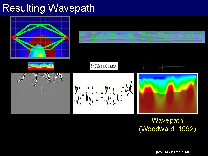 Resulting Wavepath (Woodward, 1992) jeff@sep. stanford. edu 