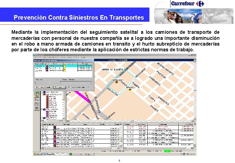 Prevención Contra Siniestros En Transportes Mediante la implementación del seguimiento satelital a los camiones