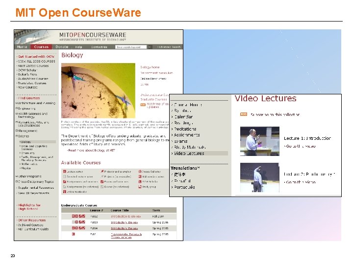 MIT Open Course. Ware 23 