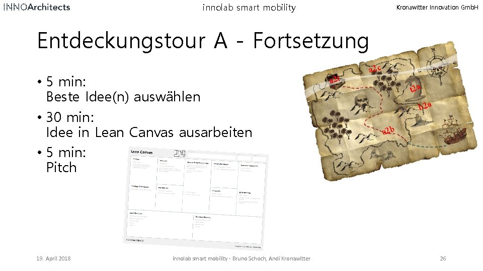 innolab smart mobility Kronawitter Innovation Gmb. H Entdeckungstour A - Fortsetzung • 5 min: