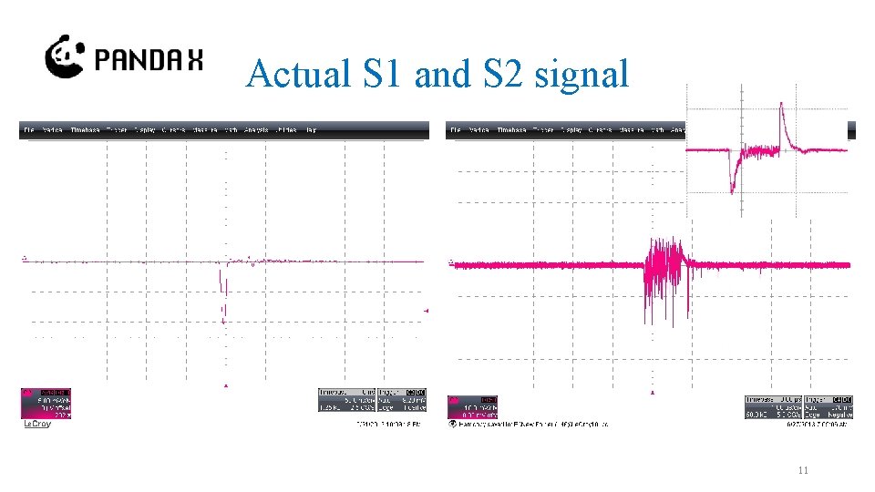 Actual S 1 and S 2 signal 11 