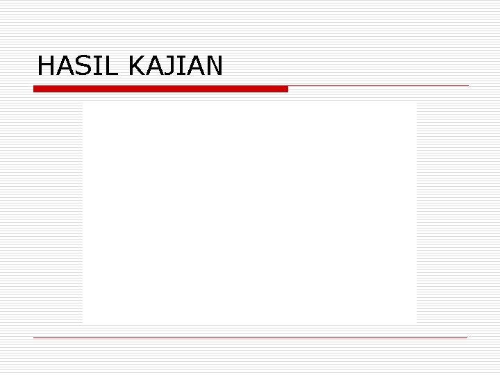 HASIL KAJIAN 