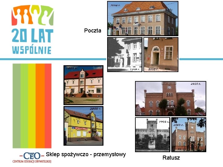 Poczta Sklep spożywczo - przemysłowy Ratusz 