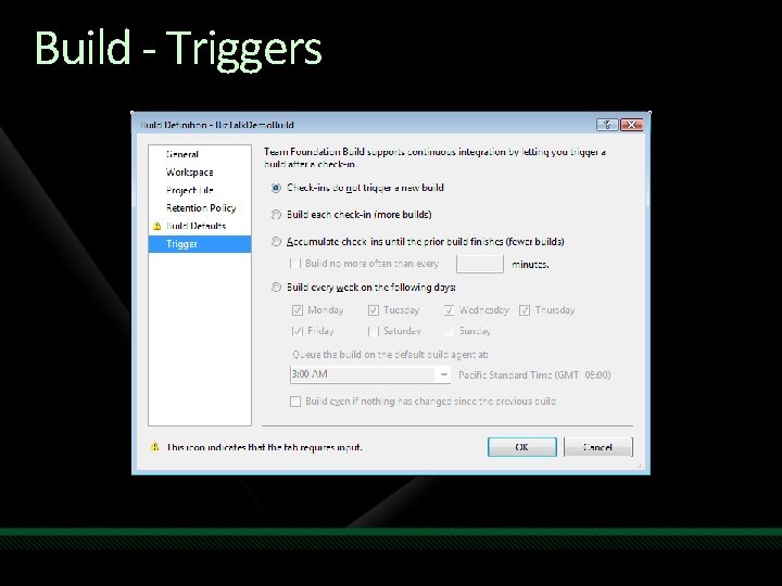 Build - Triggers 