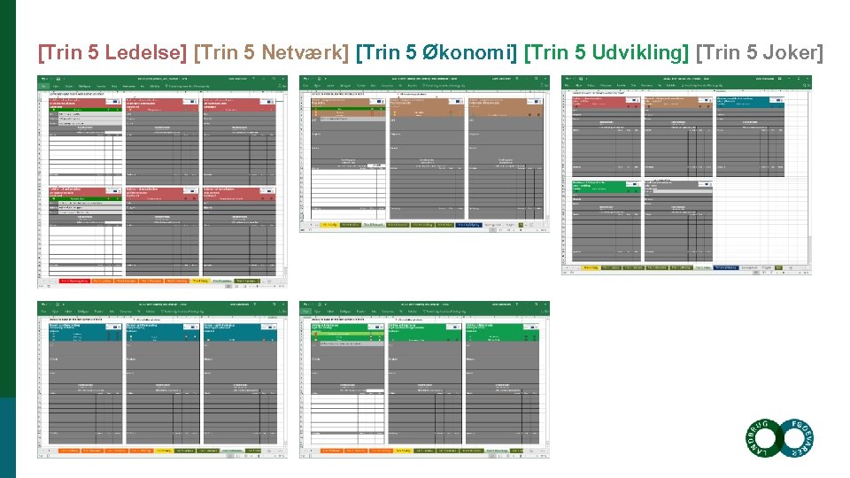 [Trin 5 Ledelse] [Trin 5 Netværk] [Trin 5 Økonomi] [Trin 5 Udvikling] [Trin 5