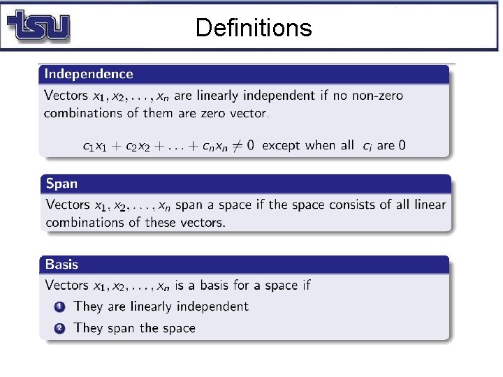 Definitions 