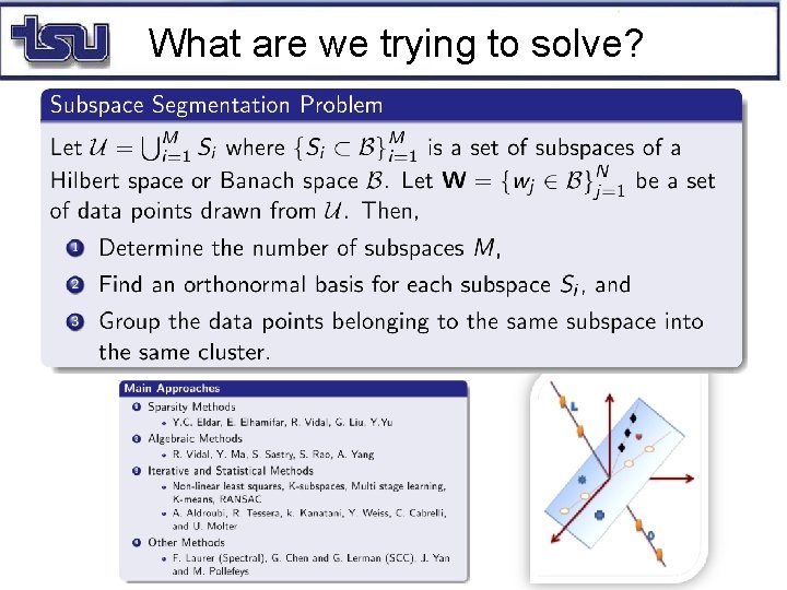 What are we trying to solve? 