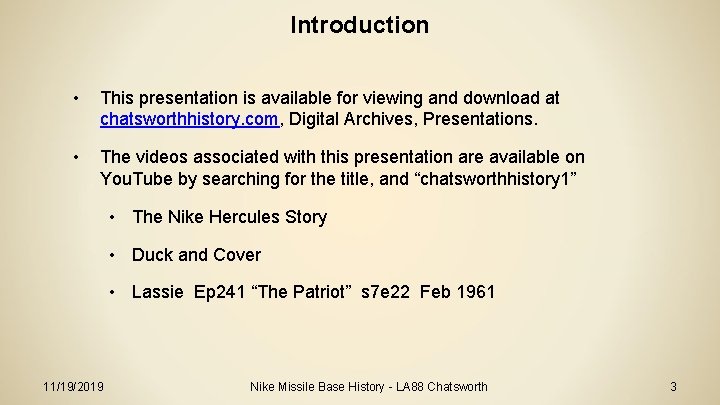 Introduction • This presentation is available for viewing and download at chatsworthhistory. com, Digital