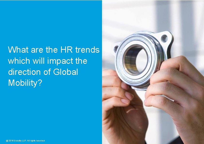 What are the HR trends which will impact the direction of Global Mobility? @
