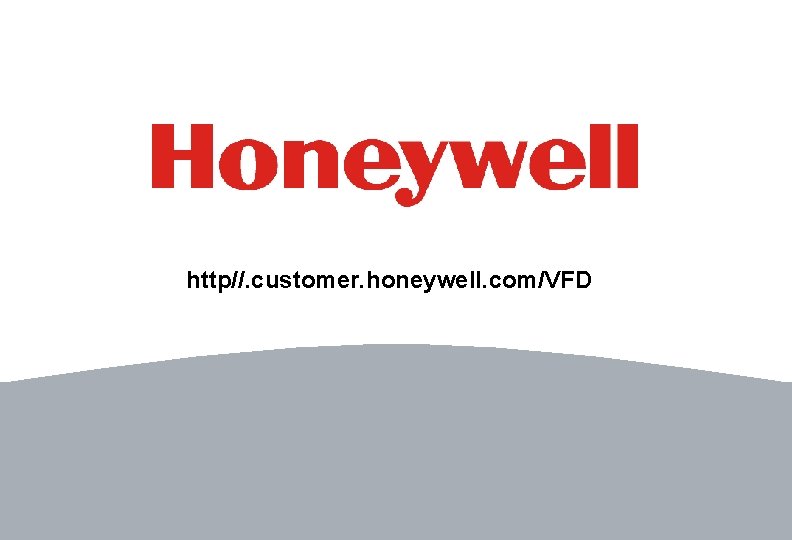 http//. customer. honeywell. com/VFD 16 