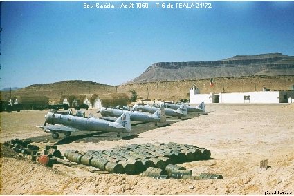 Bou-Saâda – Août 1959 – T-6 de l’EALA 21/72 (Daniel Hartman) 