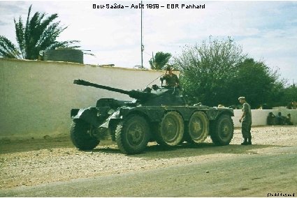 Bou-Saâda – Août 1959 – EBR Panhard (Daniel Hartman) 