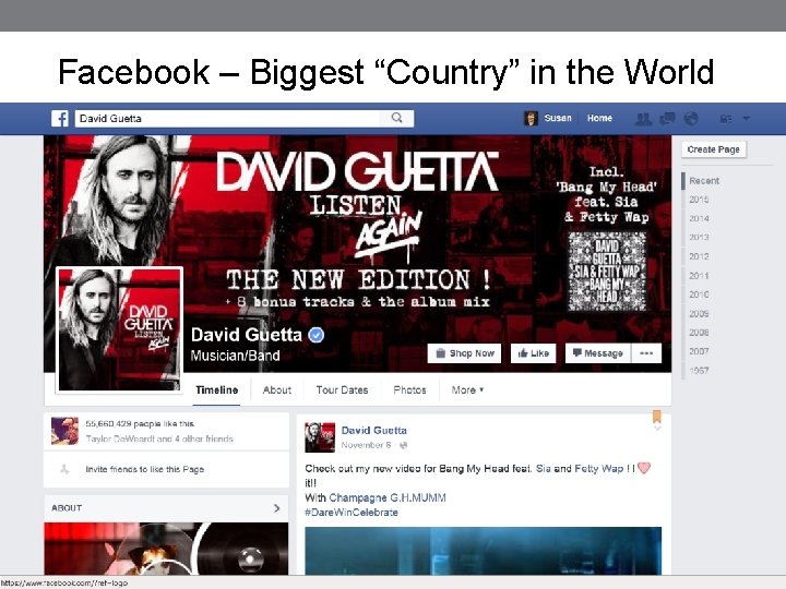 Facebook – Biggest “Country” in the World 