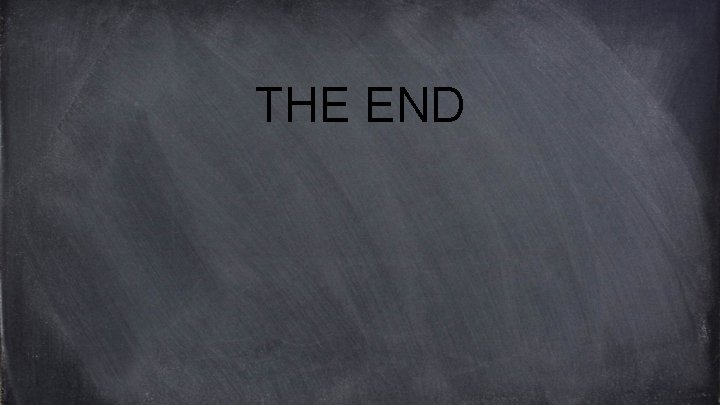 THE END 