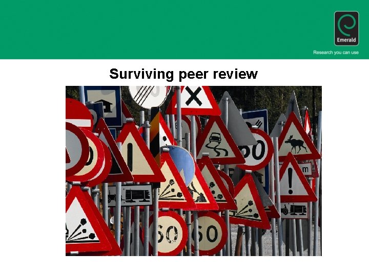 Surviving peer review 