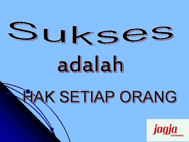 adalah HAK SETIAP ORANG 