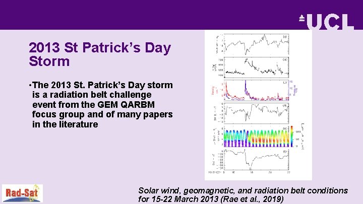 2013 St Patrick’s Day Storm • The 2013 St. Patrick’s Day storm is a