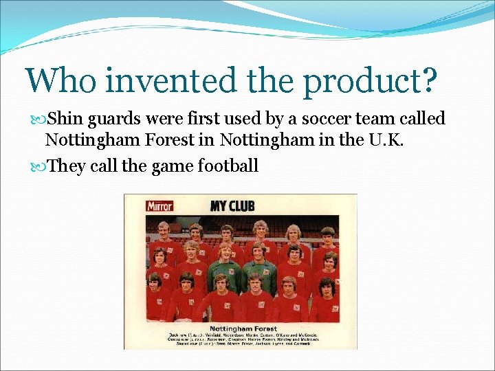 The Evolution of Soccer Shin guards By Daisy